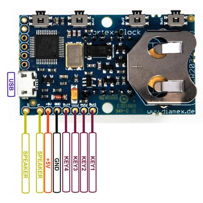 Sieben Segment Arduino Uhr Segment Anzeige New Red Digit Seven